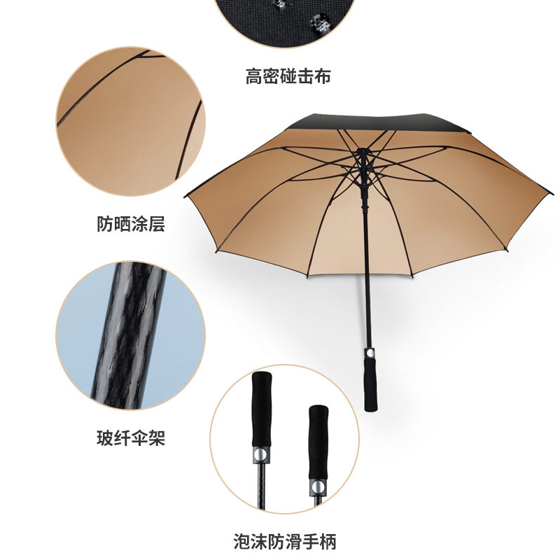 長柄雨傘定制logo廣告傘晴雨兩用太陽傘防曬防紫外線大號遮陽傘